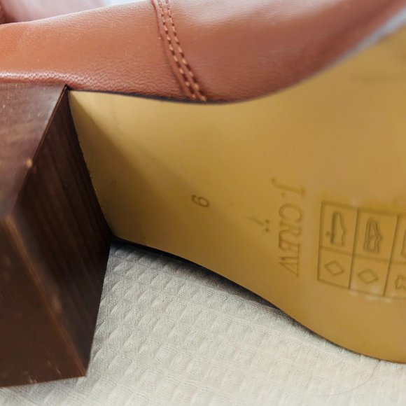 J. Crew Brown Rory Leather Bootie | Size 9 - Picture 5 of 5